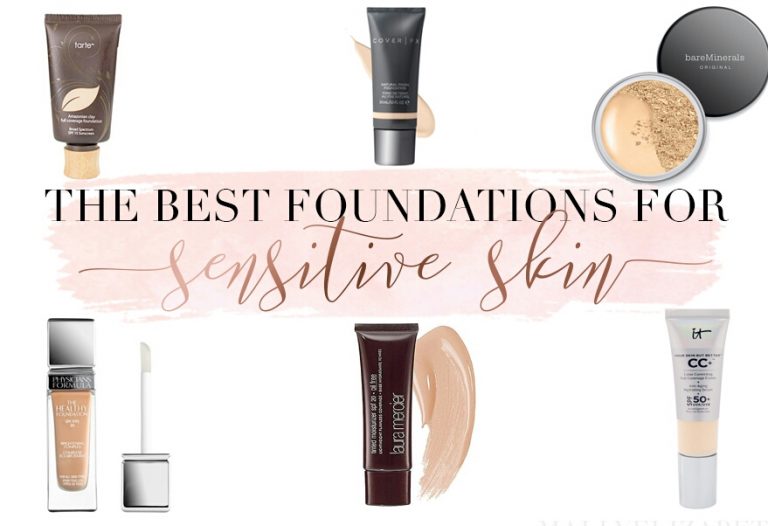 best foundations for sensitive skin